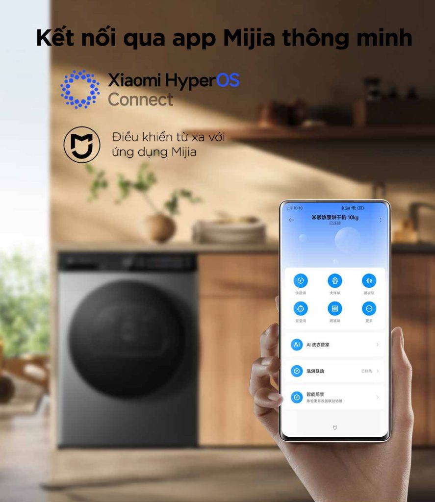 Máy sấy quần áo Xiaomi Mijia MJ105 10kg - Bơm nhiệt Heat Pumb 21 Artboard 26