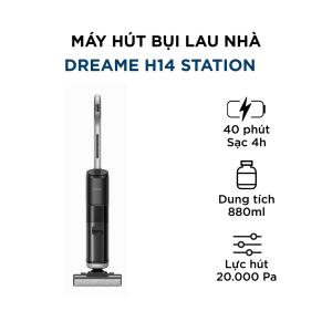 Máy hút bụi lau nhà cầm tay Dreame H14 Station – Hàng Chính Hãng